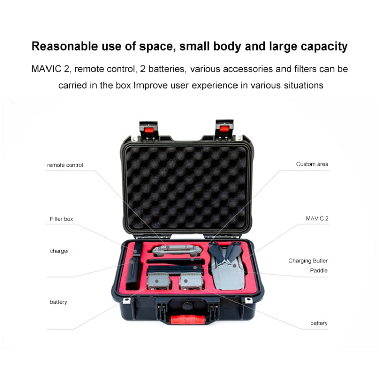 PGYTECH P-HA-033 Waterproof Storage Box for DJI Mavic 2, P-HA-033 For DJI Mavic 2 PGYTECH P-HA-033 Waterproof Storage Box for DJI Mavic 2, P-HA-033 For DJI Mavic 2